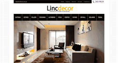 Desktop Screenshot of lincdecor.com.pe